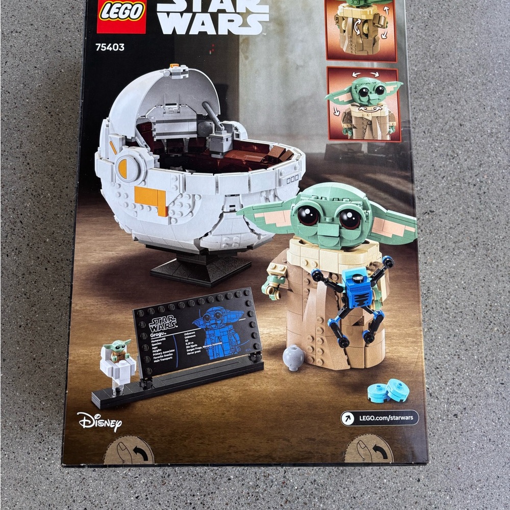 NEW: Lego Star Wars Grogu in Hover Pram - Picture 3 of 5